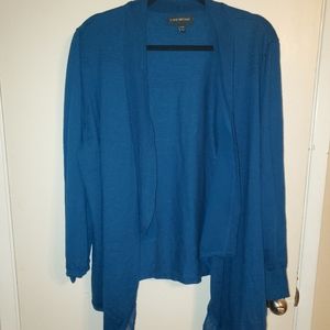 Lane Bryant Nick waterfall open cardigan size 24